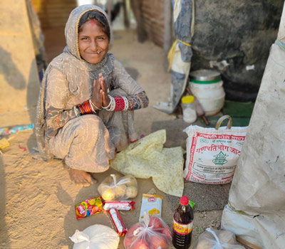Baba's Feed Project food kit namaste
